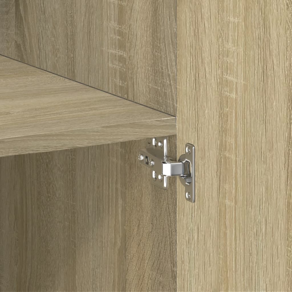 Ντουλάπι Sonoma Δρυς 80x42,5x185 εκ. από Επεξεργασμένο Ξύλο
