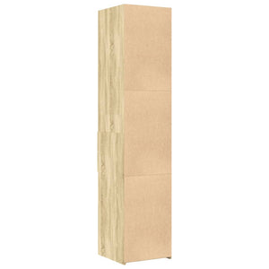 Ντουλάπι Sonoma Δρυς 40x42,5x185 εκ. από Επεξεργασμένο Ξύλο