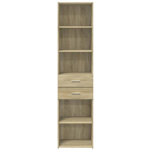 Ντουλάπι Sonoma Δρυς 45x42,5x185 εκ. από Επεξεργασμένο Ξύλο