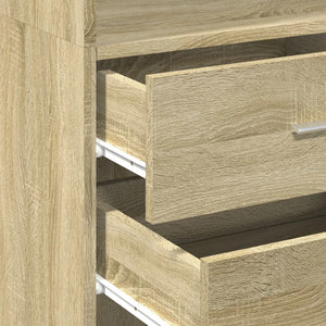 Ντουλάπι Sonoma Δρυς 45x42,5x185 εκ. από Επεξεργασμένο Ξύλο