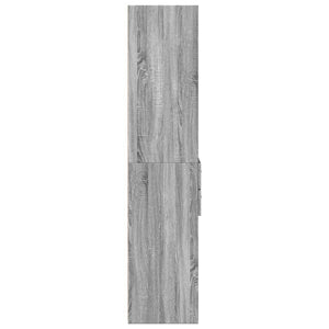 Ντουλάπι Γκρι Sonoma 50x42,5x185 εκ. από Επεξεργασμένο Ξύλο
