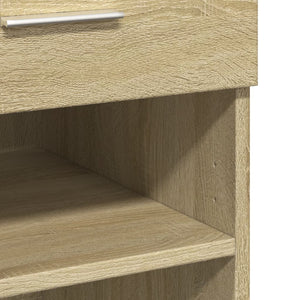 Ντουλάπι Sonoma Δρυς 80x42,5x93 εκ. από Επεξεργασμένο Ξύλο