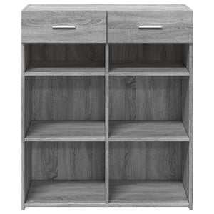 Ντουλάπι Γκρι Sonoma 80x42,5x93 εκ. από Επεξεργασμένο Ξύλο