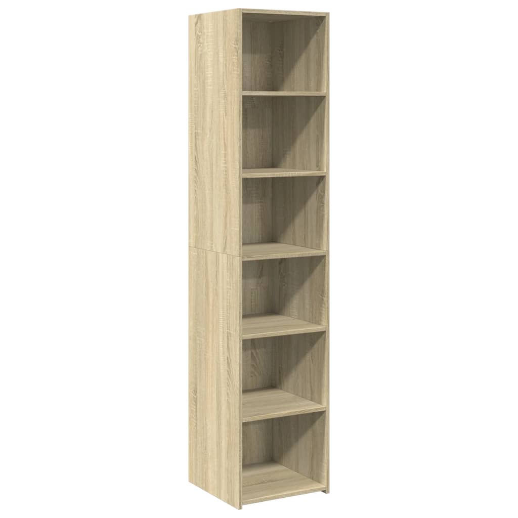 Ντουλάπι Sonoma Δρυς 40x41x185 εκ. Επεξεργασμένο Ξύλο - Pakobazaar