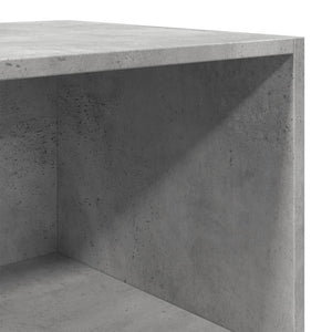 Ντουλάπι Γκρι Σκυροδέματος 40x41x185 εκ. Επεξεργασμένο Ξύλο