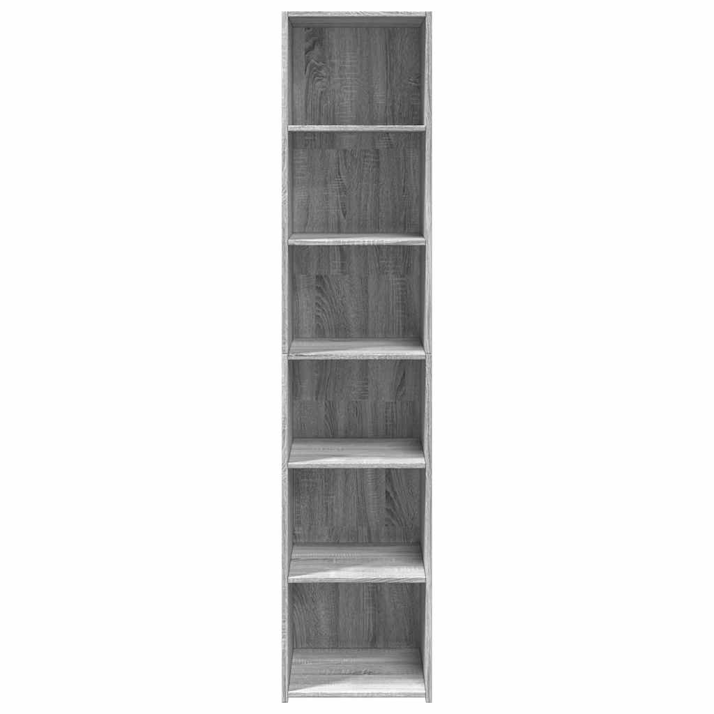Ντουλάπι Γκρι Sonoma 40x41x185 εκ. Επεξεργασμένο Ξύλο