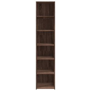 Ντουλάπι Καφέ Δρυς 40x41x185 εκ. Επεξεργασμένο Ξύλο