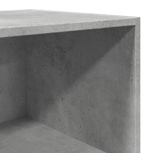 Ντουλάπι Γκρι Σκυροδέματος 45x41x185 εκ. Επεξεργασμένο Ξύλο