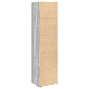 Ντουλάπι Γκρι Sonoma 45x41x185 εκ. Επεξεργασμένο Ξύλο