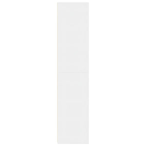 Ντουλάπι Λευκό 50x41x185 εκ. Επεξεργασμένο Ξύλο