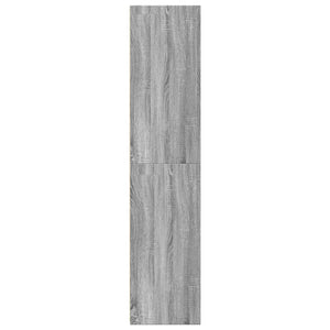 Ντουλάπι Γκρι Sonoma 50x41x185 εκ. από Επεξεργασμένο Ξύλο