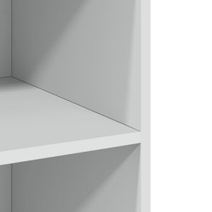 Ντουλάπι Λευκή 70x41x185 εκ. από Επεξεργασμένο Ξύλο - Pakobazaar