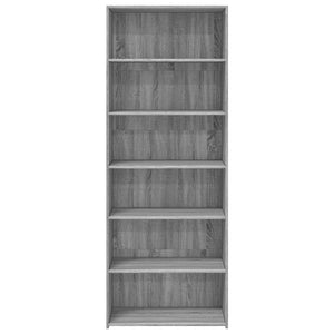 Ντουλάπι Γκρι Sonoma 70x41x185 εκ. Επεξεργασμένο Ξύλο