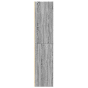 Ντουλάπι Γκρι Sonoma 70x41x185 εκ. Επεξεργασμένο Ξύλο