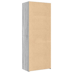 Ντουλάπι Γκρι Sonoma 70x41x185 εκ. Επεξεργασμένο Ξύλο