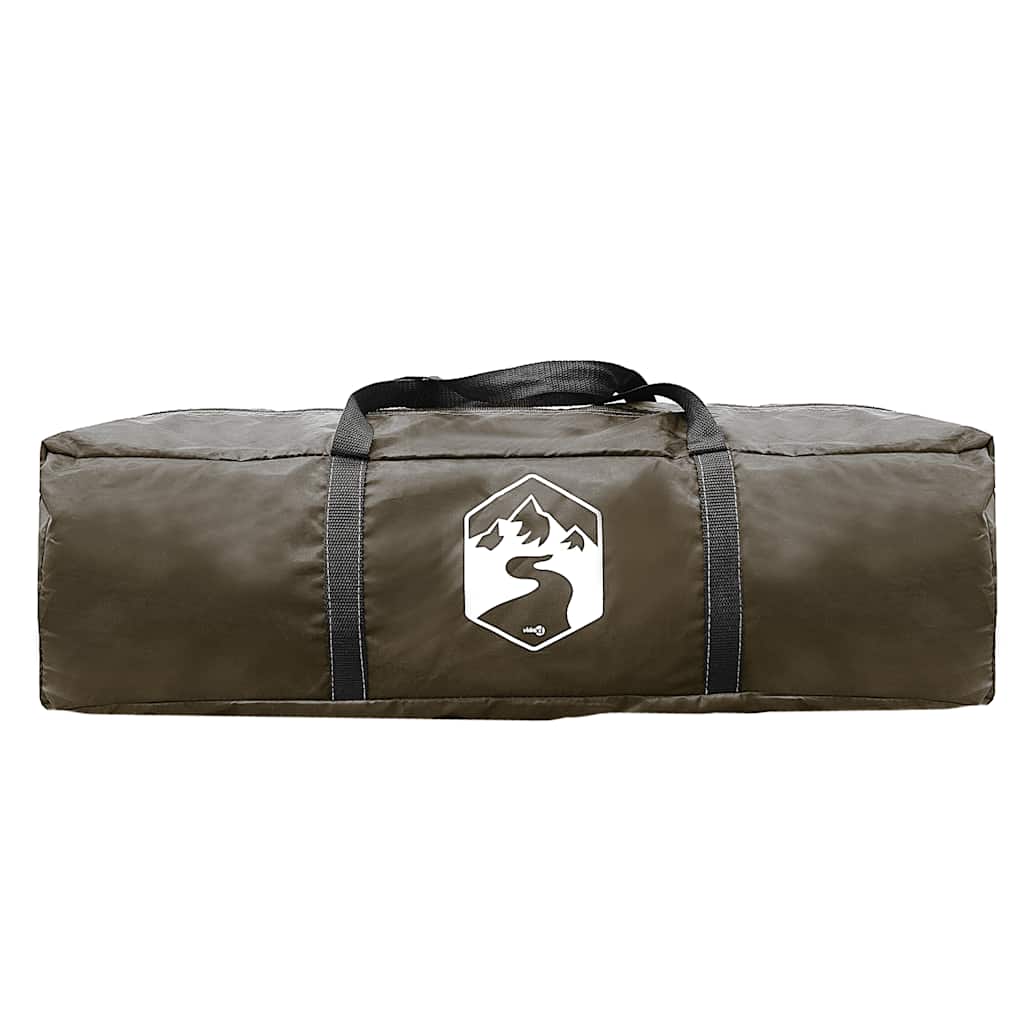 Σκηνή Οικογένειας 6 Ατόμων Αδιάβροχη Καφέ