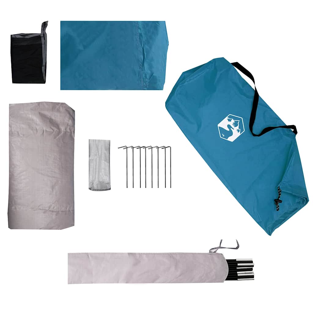 Σκηνή Κάμπινγκ 1 Ατόμου Αδιάβροχη Μπλε