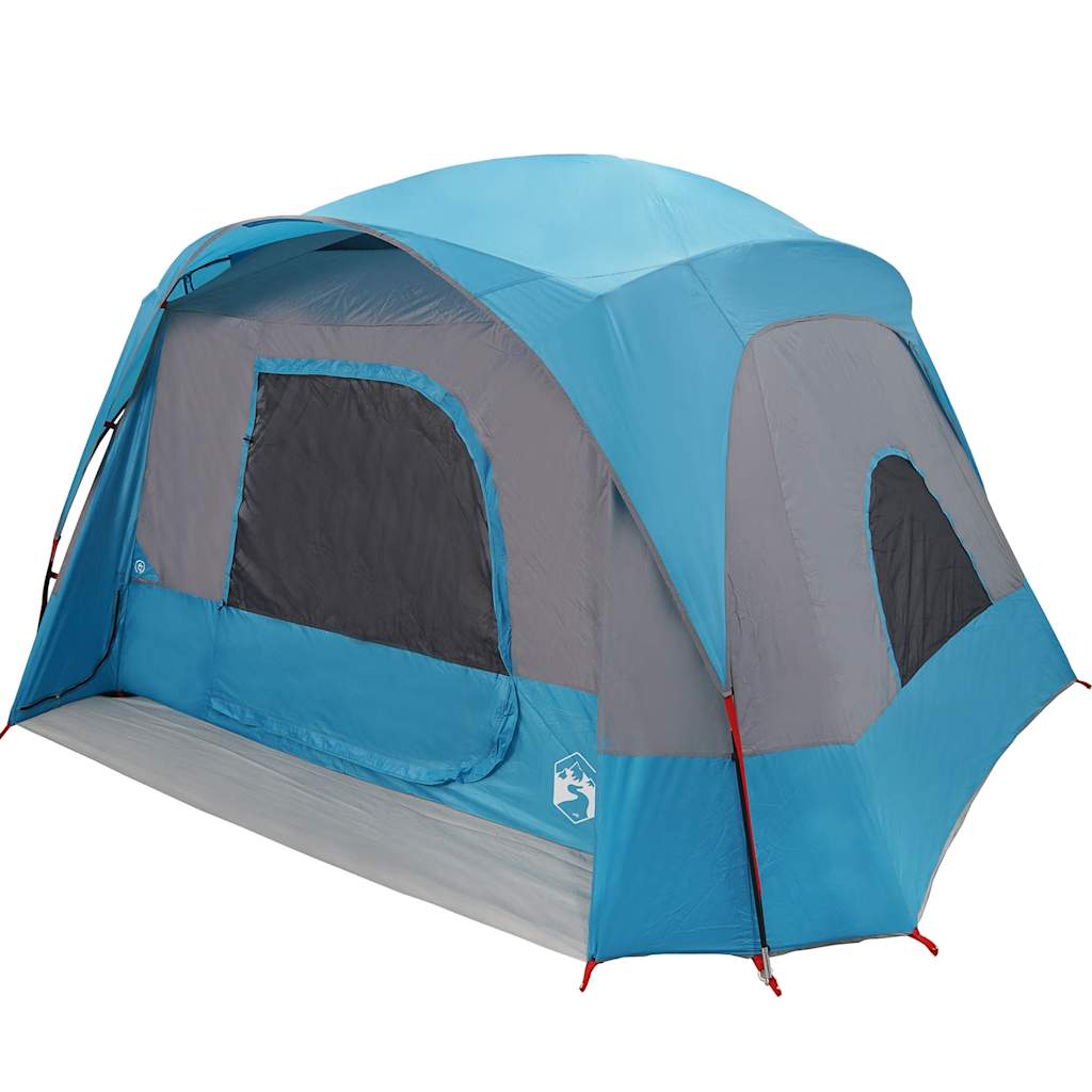 Σκηνή Οικογενειακή 6 Ατόμων Αδιάβροχη Μπλε