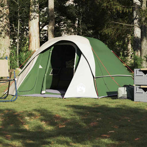 Σκηνή Οικογενειακή 6 Ατόμων Αδιάβροχη Πράσινη