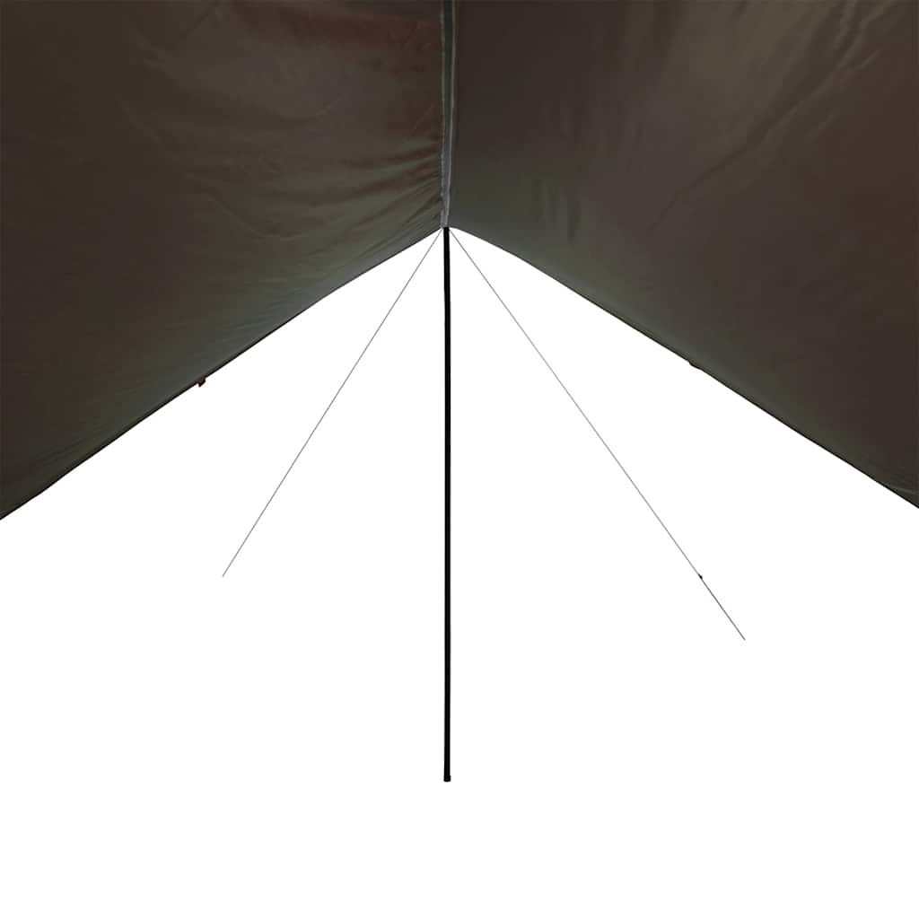 Μουσαμάς Κάμπινγκ Αδιάβροχος Καφέ 438x376x212 εκ.