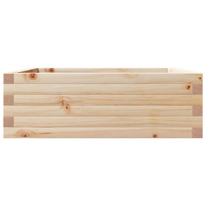 Ζαρντινιέρα 70x70x23 εκ. από Μασίφ Ξύλο Πεύκου - Pakobazaar