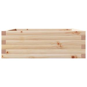 Ζαρντινιέρα 70x70x23 εκ. από Μασίφ Ξύλο Πεύκου - Pakobazaar