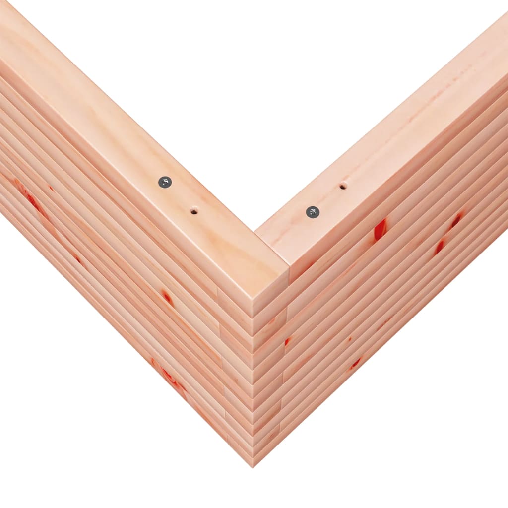 Ζαρντινιέρα Κήπου 80x80x45,5 εκ. από Μασίφ Ξύλο Ψευδοτσούγκας