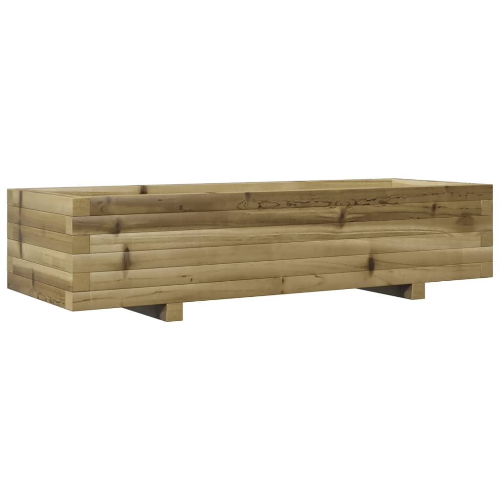 Ζαρντινιέρα Κήπου 110x40x26,5 εκ. από Εμποτισμένο Ξύλο Πεύκου