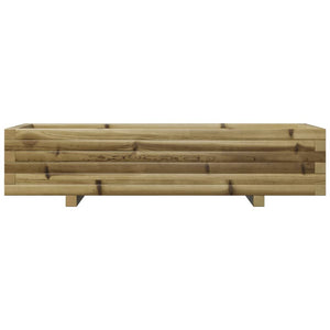 Ζαρντινιέρα Κήπου 110x40x26,5 εκ. από Εμποτισμένο Ξύλο Πεύκου