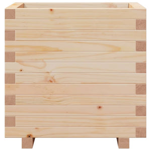Ζαρντινιέρα Κήπου 50x50x49,5 εκ από Μασίφ Ξύλο Πεύκου