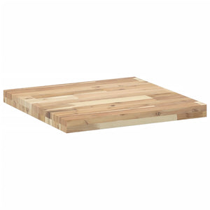 Επιφάνεια Τραπεζιού Τετράγωνη 50x50x4 εκ. Μασίφ Ξύλο Ακακίας - Pakobazaar