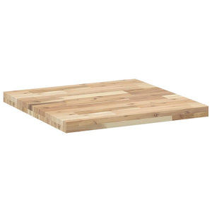 Επιφάνεια Τραπεζιού Τετράγωνη 60x60x4 εκ. Μασίφ Ξύλο Ακακίας