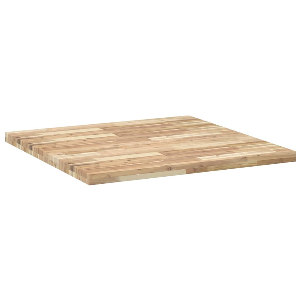 Επιφάνεια Τραπεζιού Τετράγωνη 90x90x4 εκ. Μασίφ Ξύλο Ακακίας