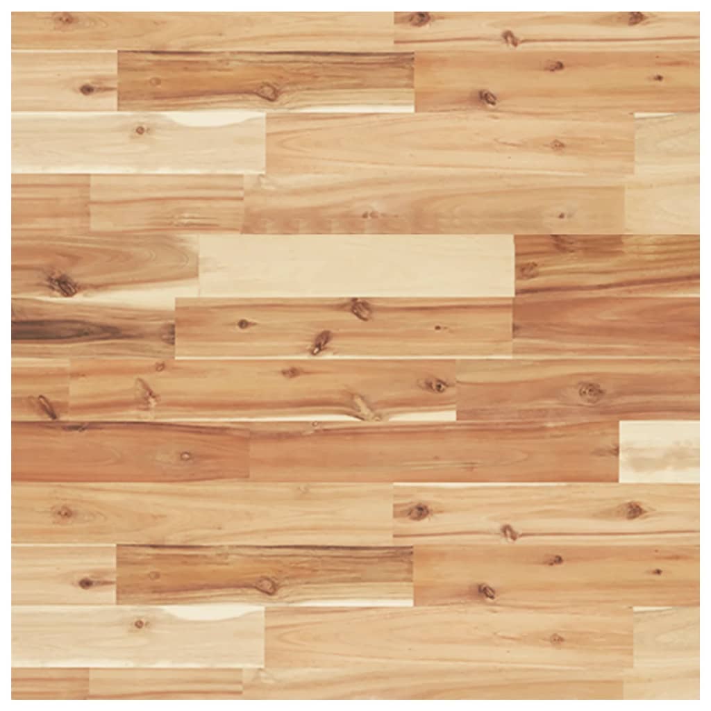 Επιφάνεια Τραπεζιού Τετράγωνη 60x60x2 εκ. Μασίφ Ξύλο Ακακίας - Pakobazaar