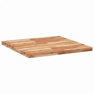 Επιφάνεια Τραπεζιού Τετράγωνη 80x80x4 εκ. Μασίφ Ξύλο Ακακίας