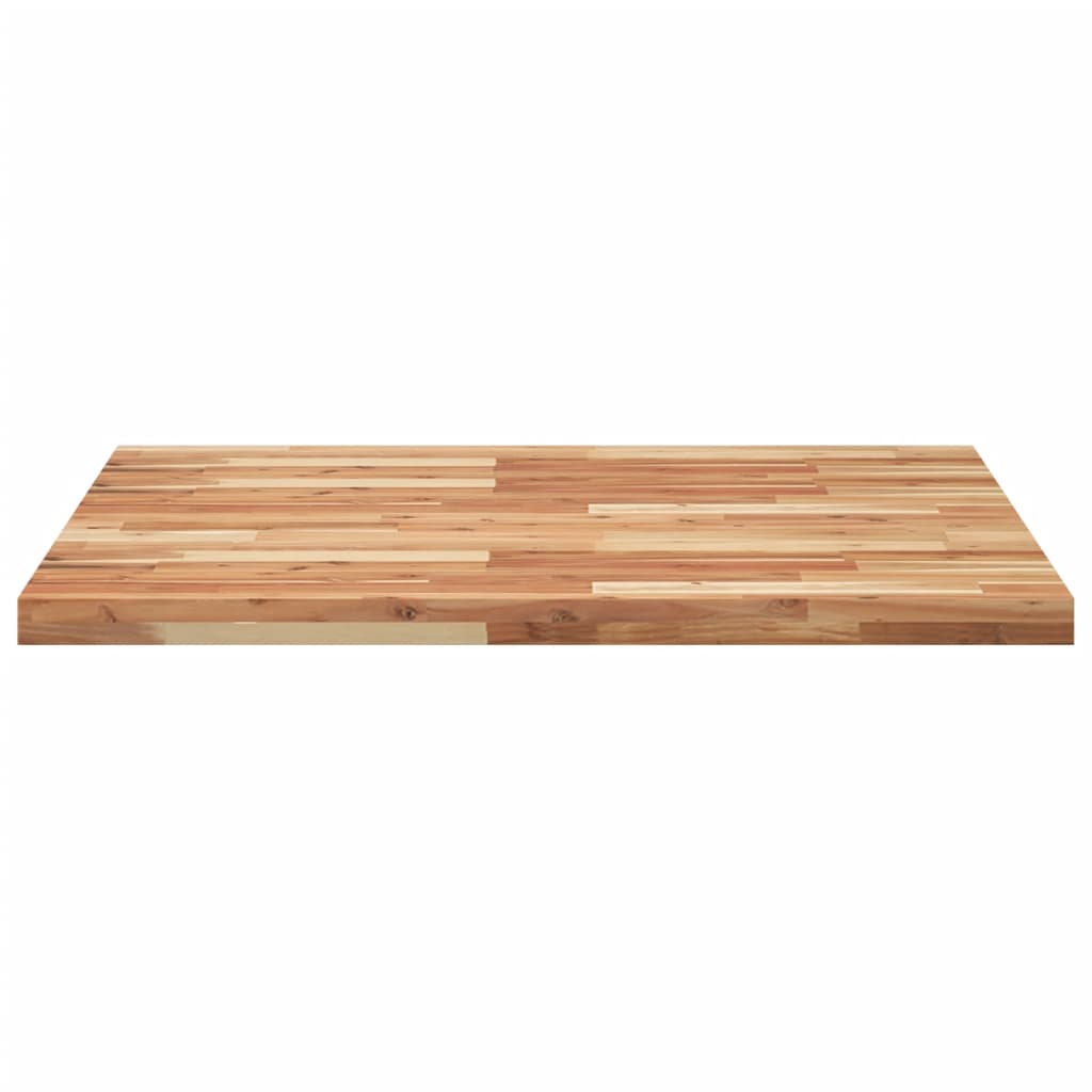 Επιφάνεια Τραπεζιού Τετράγωνη 90x90x4 εκ. Μασίφ Ξύλο Ακακίας - Pakobazaar