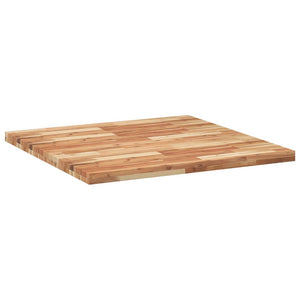 Επιφάνεια Τραπεζιού Τετράγωνη 90x90x4 εκ. Μασίφ Ξύλο Ακακίας - Pakobazaar