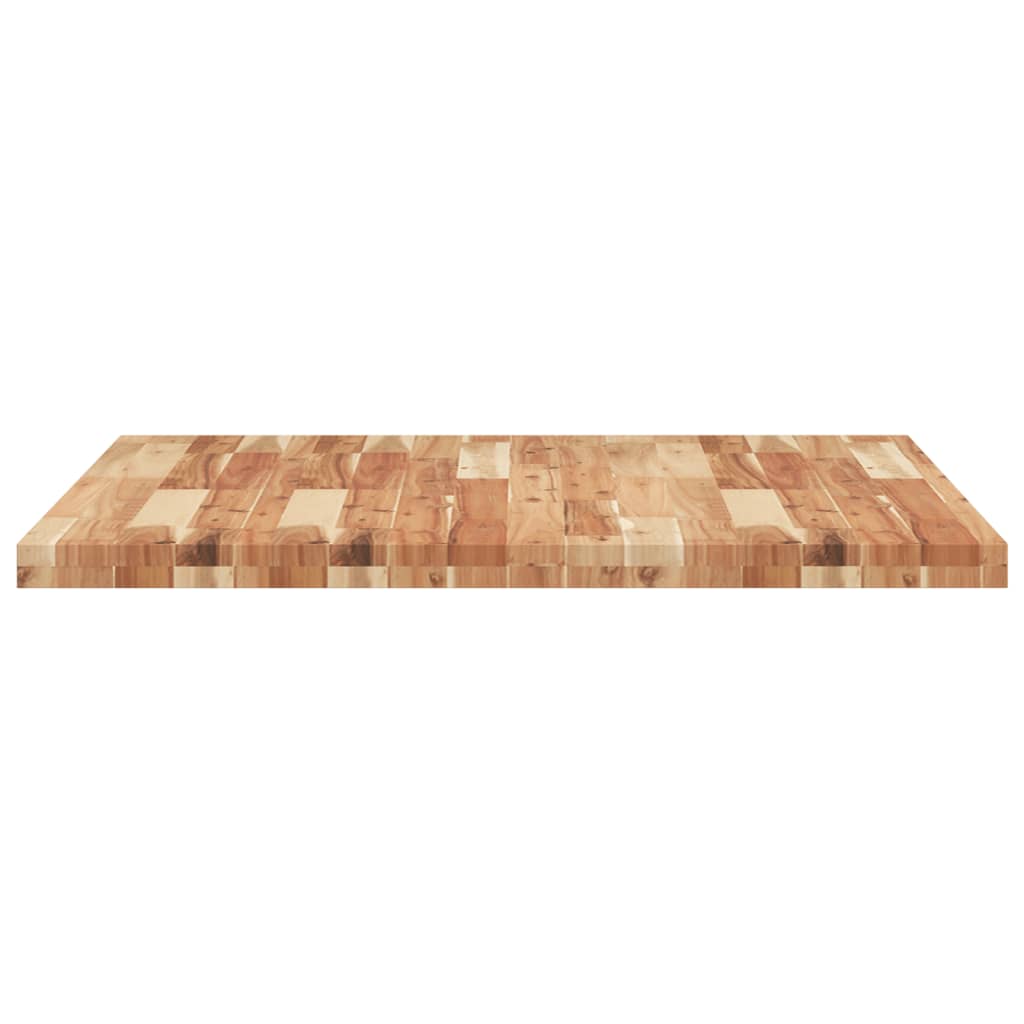 Επιφάνεια Τραπεζιού Τετράγωνη 90x90x4 εκ. Μασίφ Ξύλο Ακακίας - Pakobazaar
