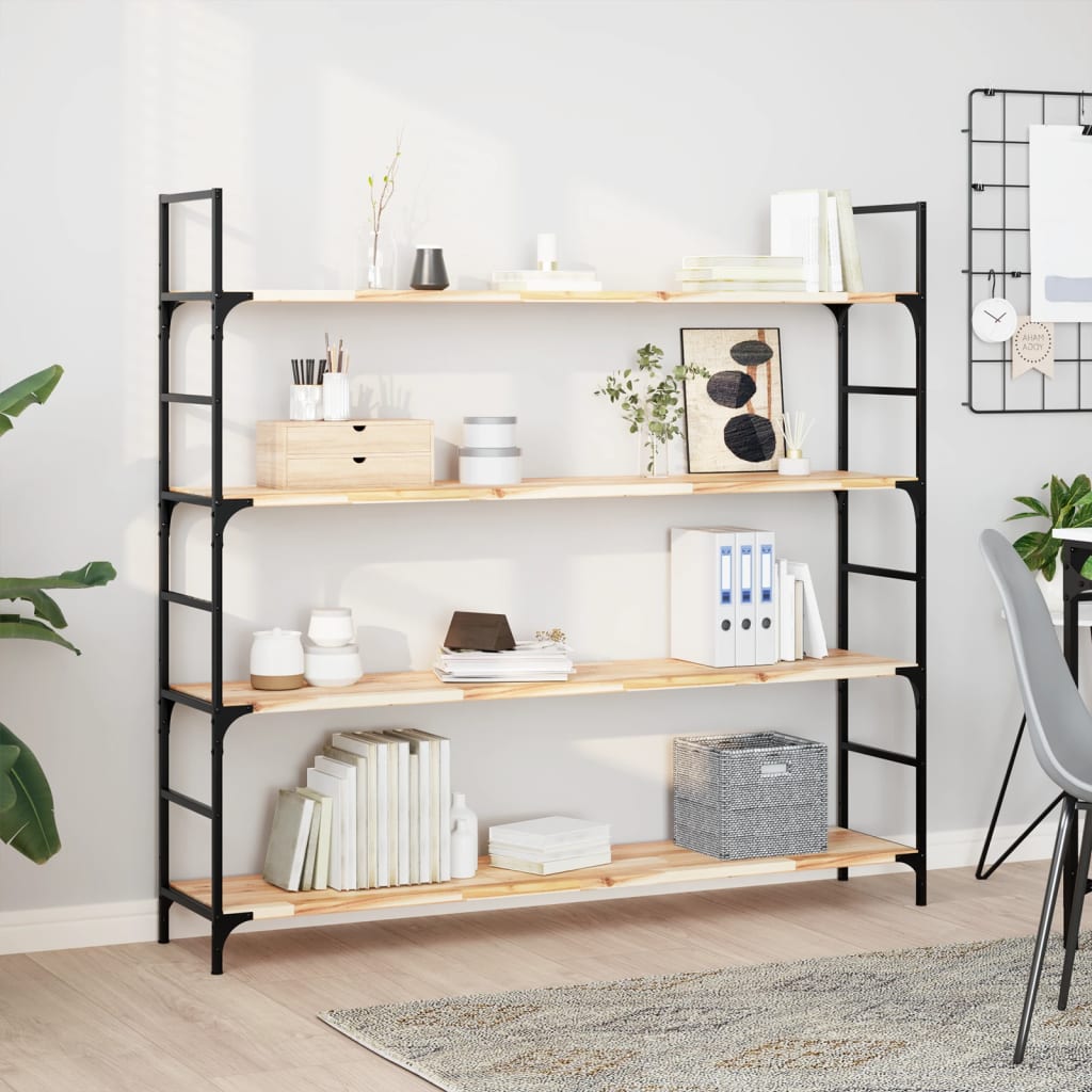 Επιφάνεια Γραφείου Ορθογώνια 140x30x2 εκ. Μασίφ Ξύλο Ακακίας - Pakobazaar