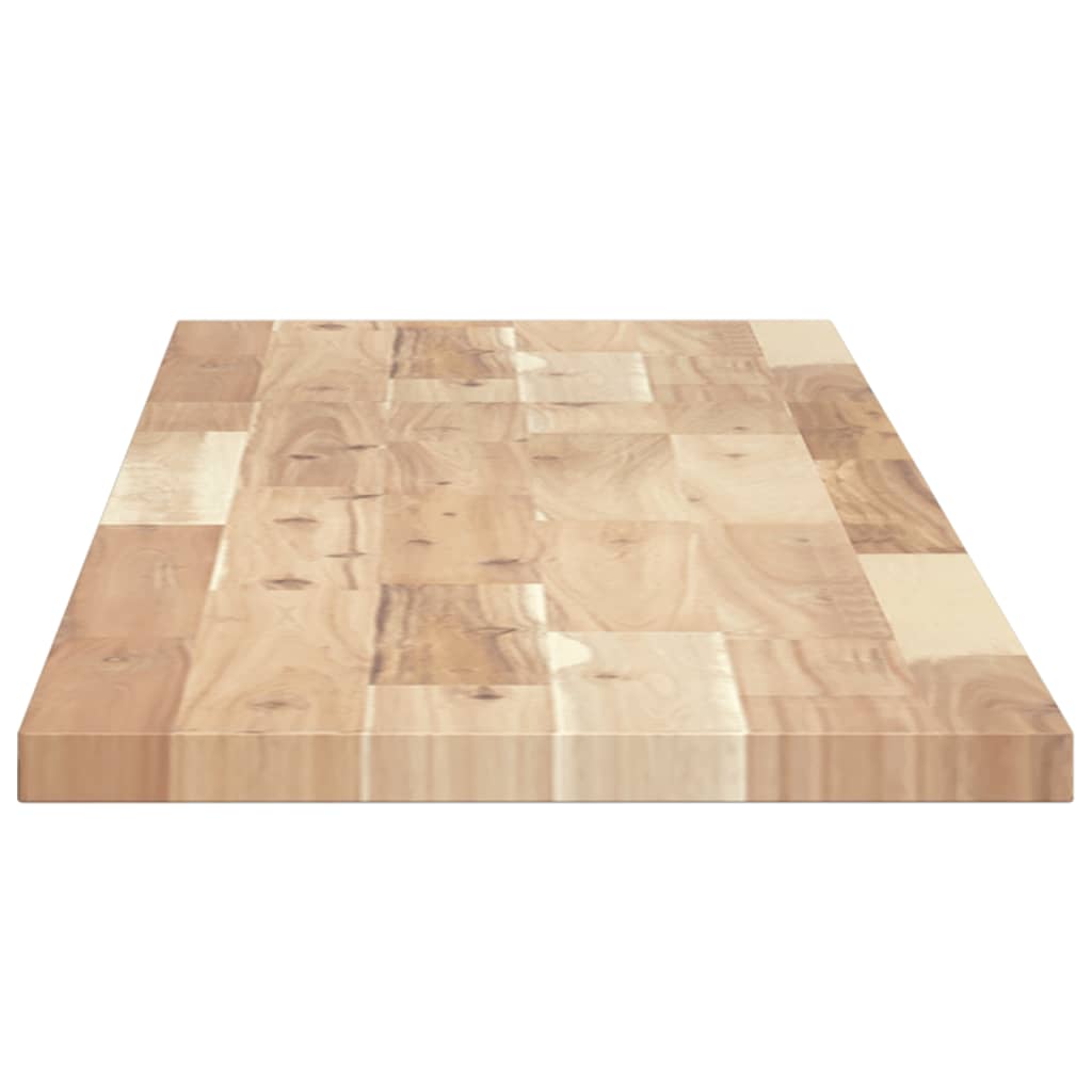 Επιφάνεια Γραφείου Ορθογώνια 140x30x2 εκ. Μασίφ Ξύλο Ακακίας - Pakobazaar