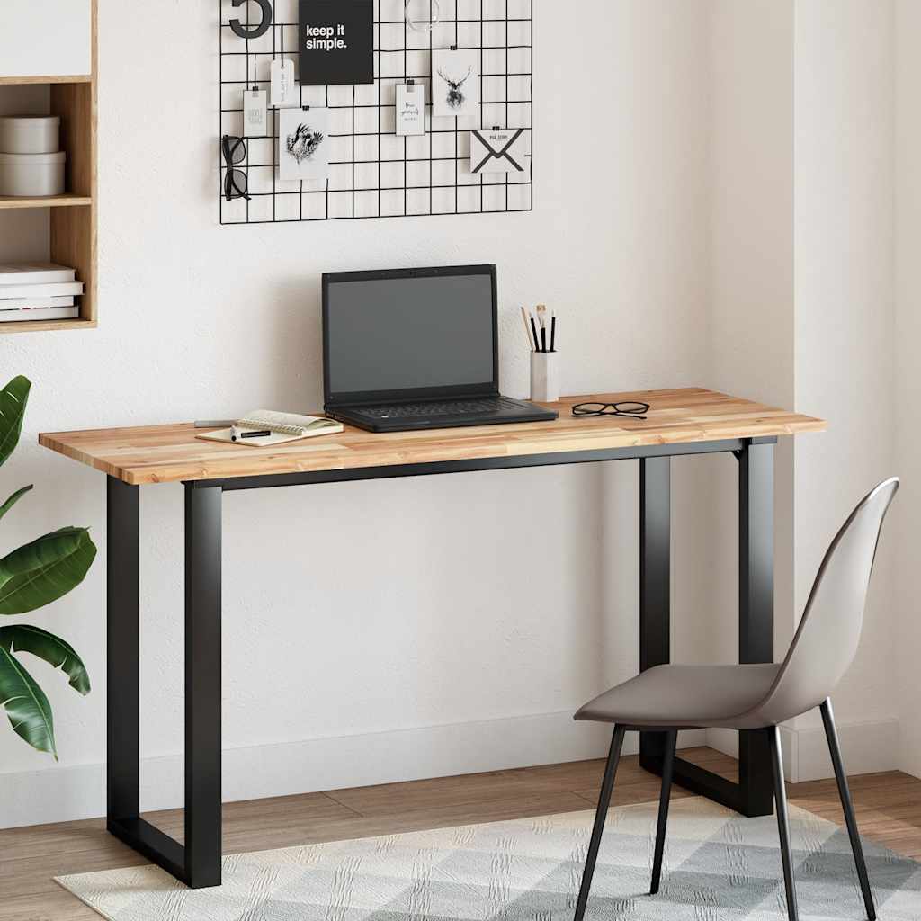 Επιφάνεια Γραφείου Ορθογώνια 120x50x2 εκ. Μασίφ Ξύλο Ακακίας