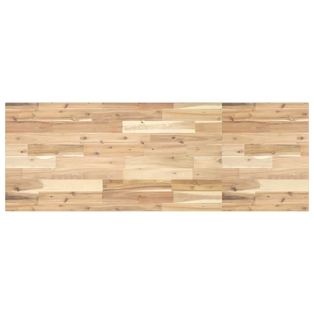 Επιφάνεια Γραφείου Ορθογώνια 160x50x2 εκ. Μασίφ Ξύλο Ακακίας - Pakobazaar