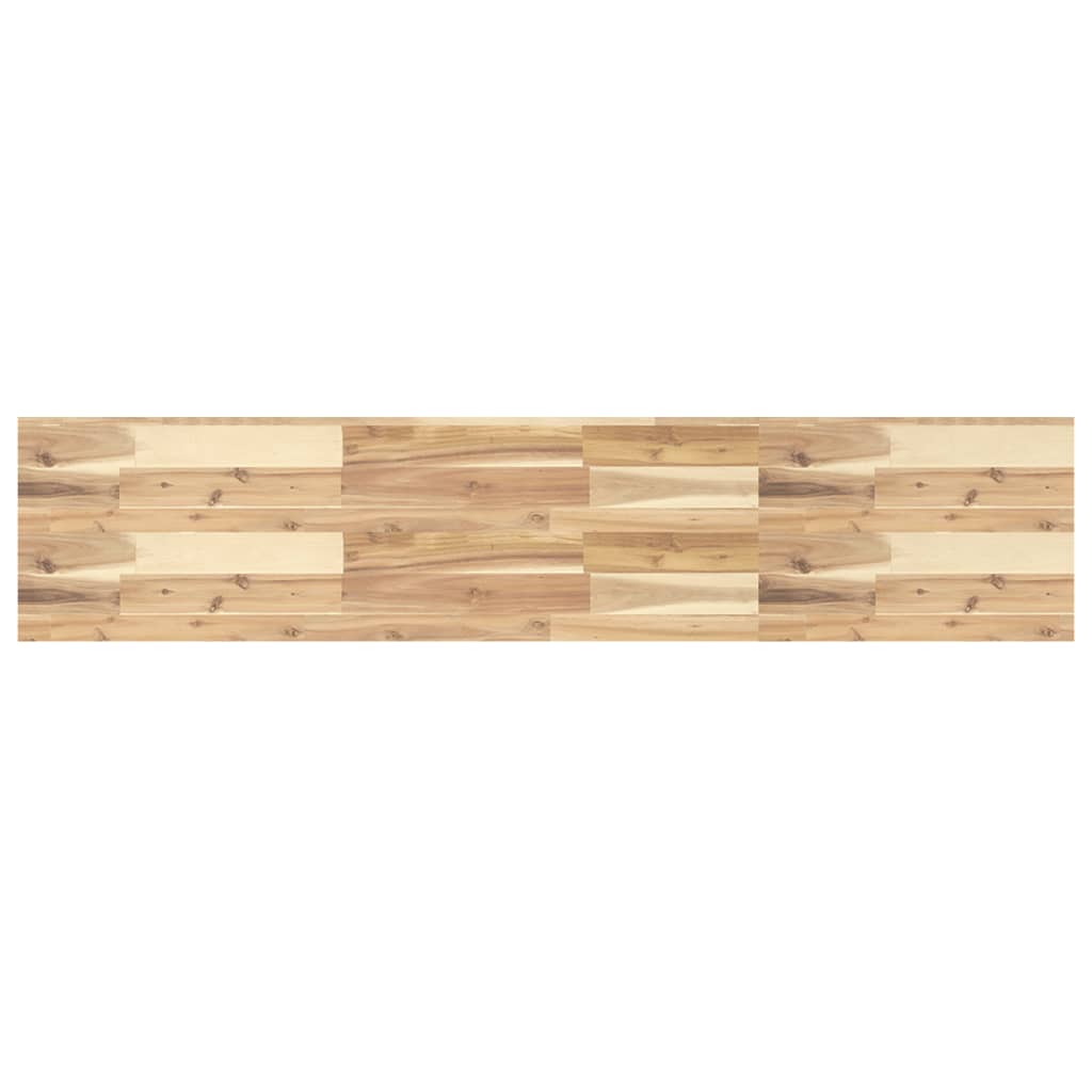 Επιφάνεια Γραφείου Ορθογώνια 120x30x4 εκ. Μασίφ Ξύλο Ακακίας