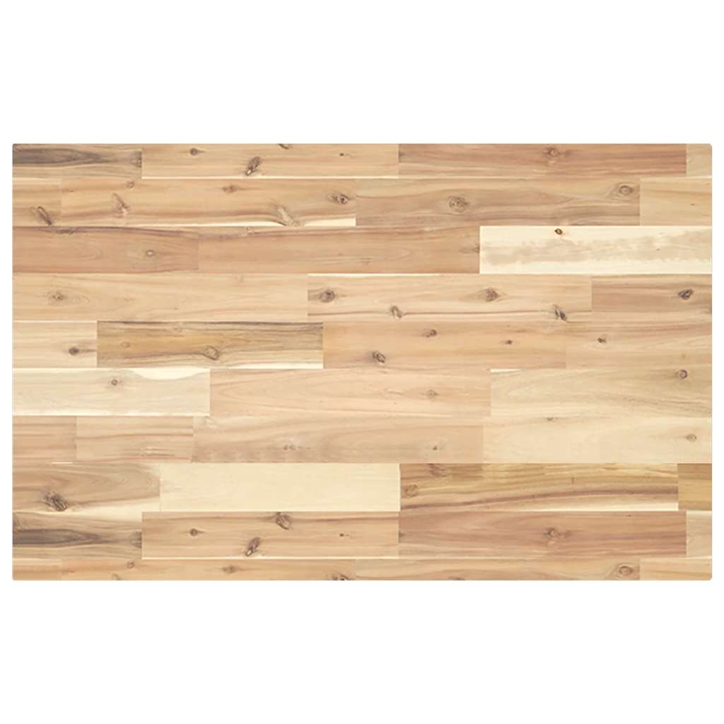 Επιφάνεια Γραφείου Ορθογώνια 140x50x4 εκ. Μασίφ Ξύλο Ακακίας