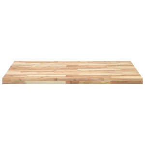 Επιφάνεια Γραφείου Ορθογώνια 100x80x4 εκ. Μασίφ Ξύλο Ακακίας