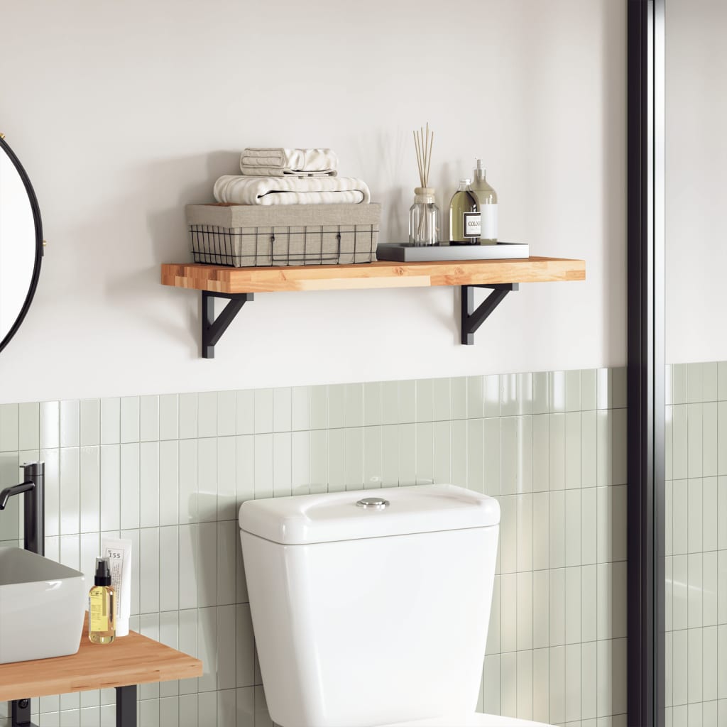 Επιφάνεια Τραπεζιού Ορθογώνια 80x30x4 εκ. Μασίφ Ξύλο Ακακίας - Pakobazaar