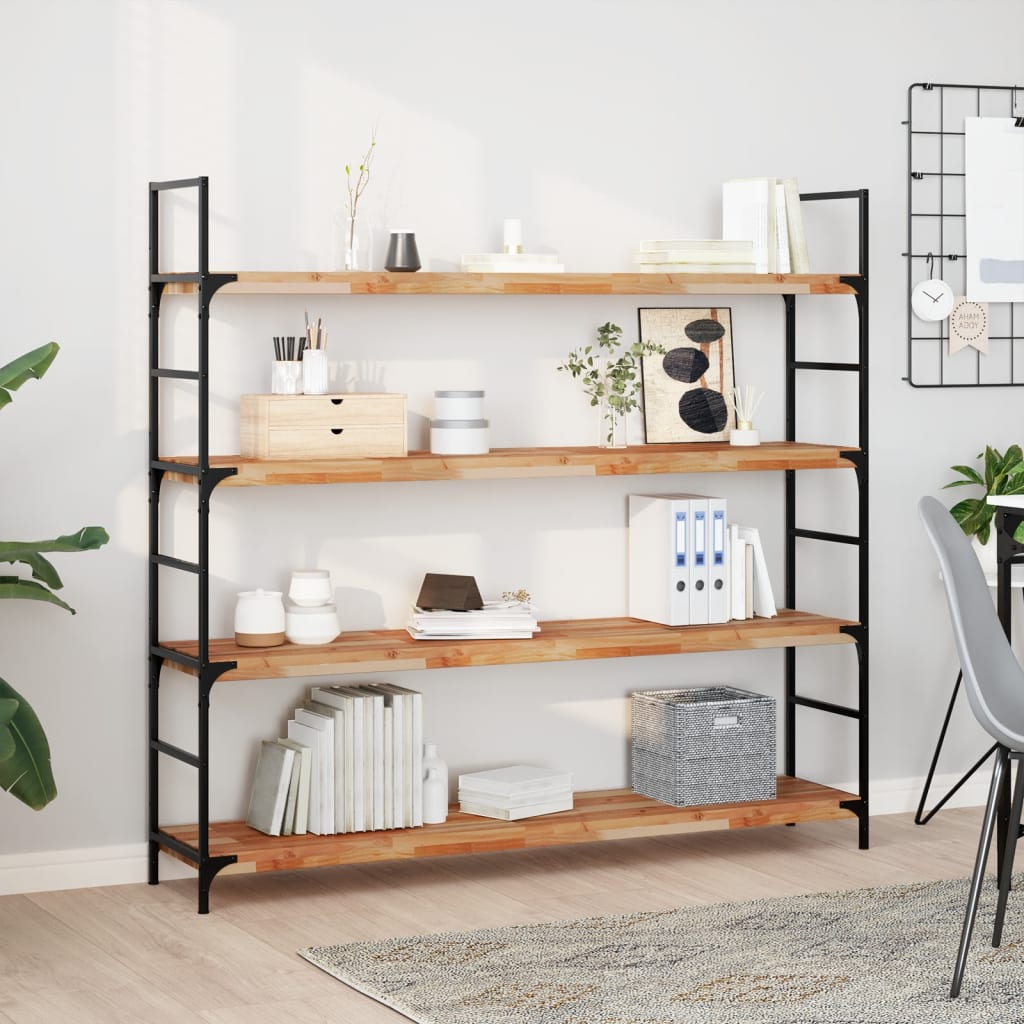 Επιφάνεια Γραφείου Ορθογώνια 160x30x4 εκ. Μασίφ Ξύλο Ακακίας