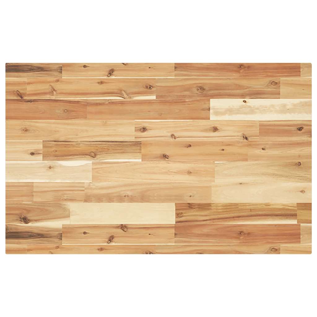 Επιφάνεια Γραφείου Ορθογώνια 160x50x4 εκ. Μασίφ Ξύλο Ακακίας
