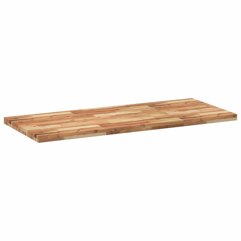 Επιφάνεια Γραφείου Ορθογώνια 140x60x4 εκ. Μασίφ Ξύλο Ακακίας - Pakobazaar