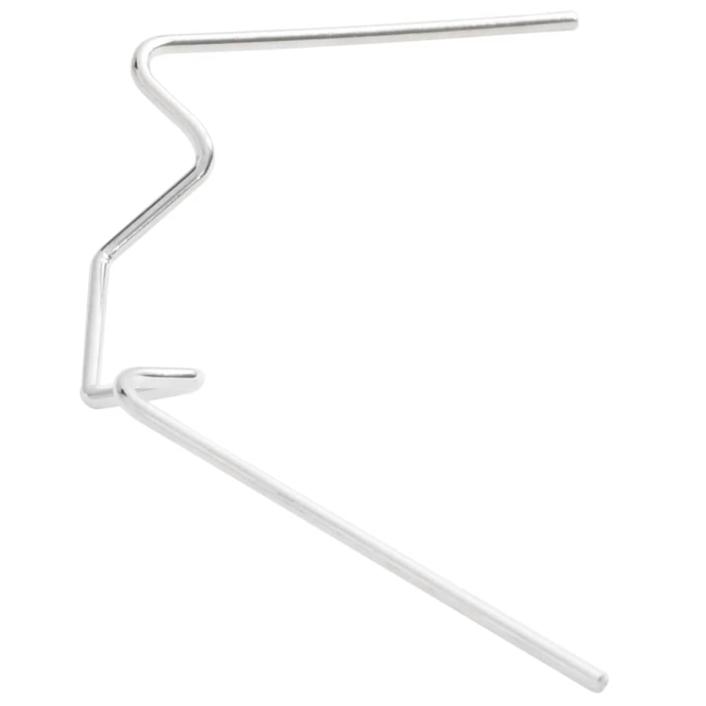 Κλιπ Θερμοκηπίου 100 τεμ. Τύπος W Γαλβανισμένος Χάλυβας